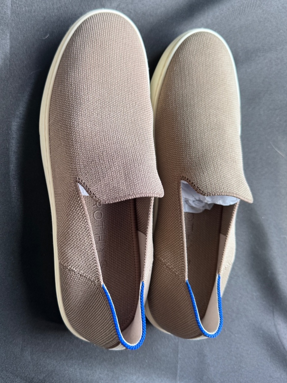 Rothy's Slip on Sneaker Size 10.5 EUC Tan color